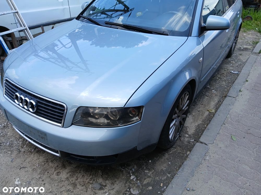 audi a4 b6 maska zderzak lampa grill błotnik drzwi zbiornik paliwa szyba lusterko klamka klapa - 1
