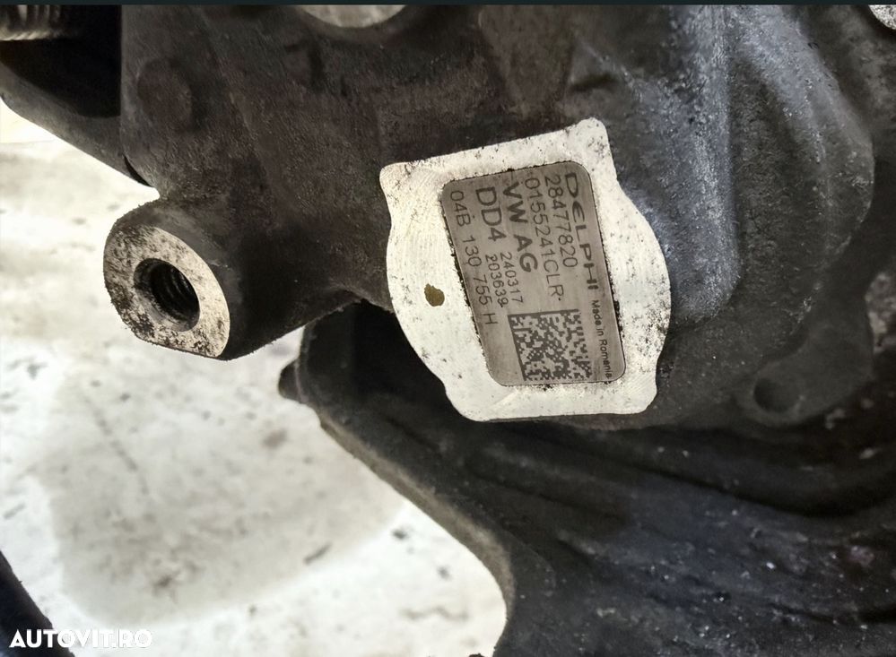 Pompa Inalte Injectie Rampa Injector Injectoare Vw Skoda Seat 1.6 DDY - 1