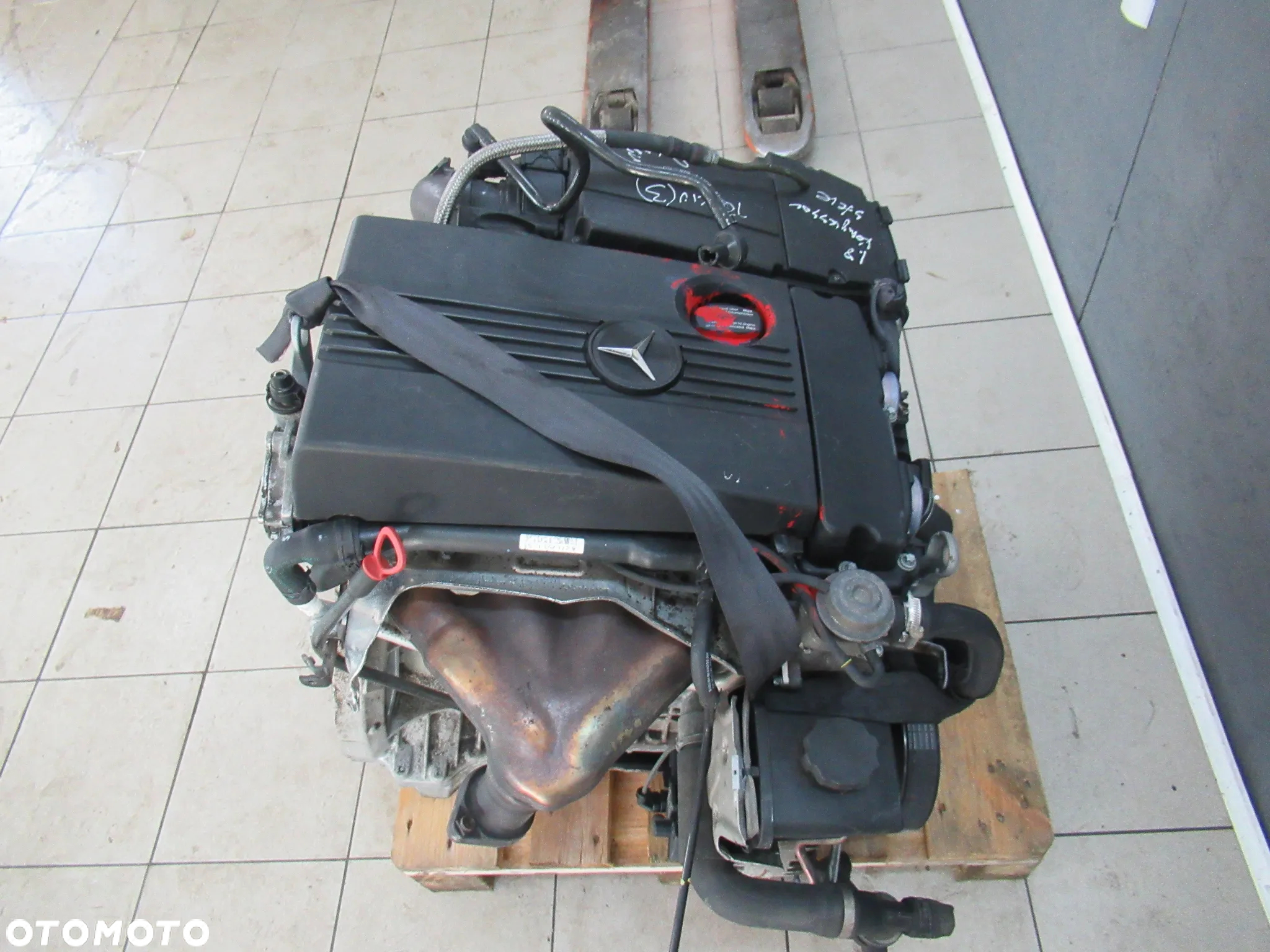 Silnik kompletny Mercedes C W203 1.8 kompressor 271.946 - 7