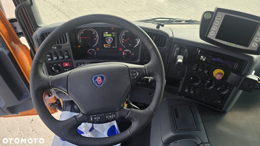 Scania P360 6x2 13l 6cyl PDE  4.3m rozstaw rama do zabudowy beczka asenizacyjna mleko wywrotka niski przebieg! - 10