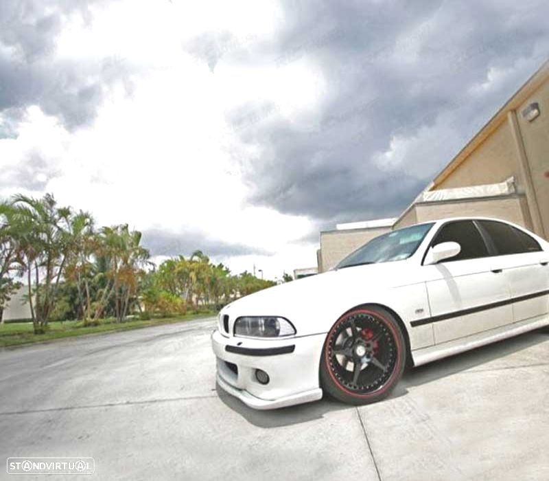 SPOILER LIP FRONTAL BMW E39 95-03 LOOK M TECH - 3