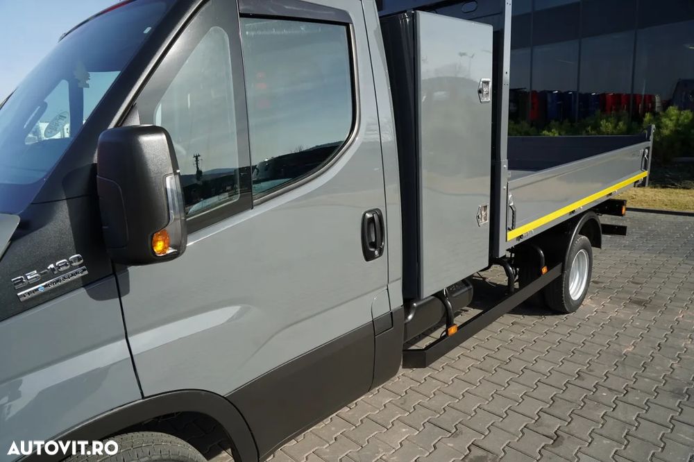 Iveco DAILY 35-180 / BASCULATOR SPATE / HI-MATIC / DUBLU / IMPORTAT - 19