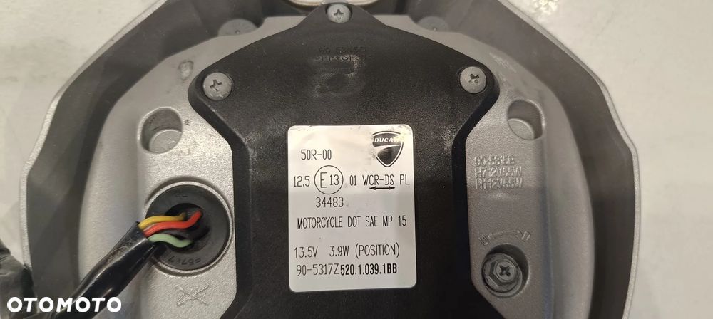 DUCATI MONSTER 797 REFLEKTOR LAMPA PRZÓD ORYGINAŁ - 17