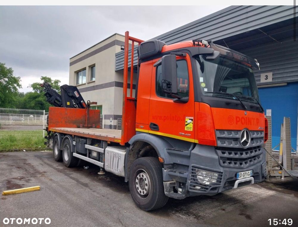 Mercedes-Benz 2640 / HDS HIAB 188 ES 5 / 6x4 /  Super Stan / z Francji - 1
