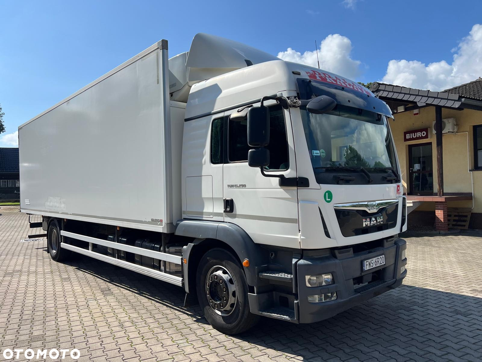 MAN 15.290 TGM chłodnia, 21 palet - 2