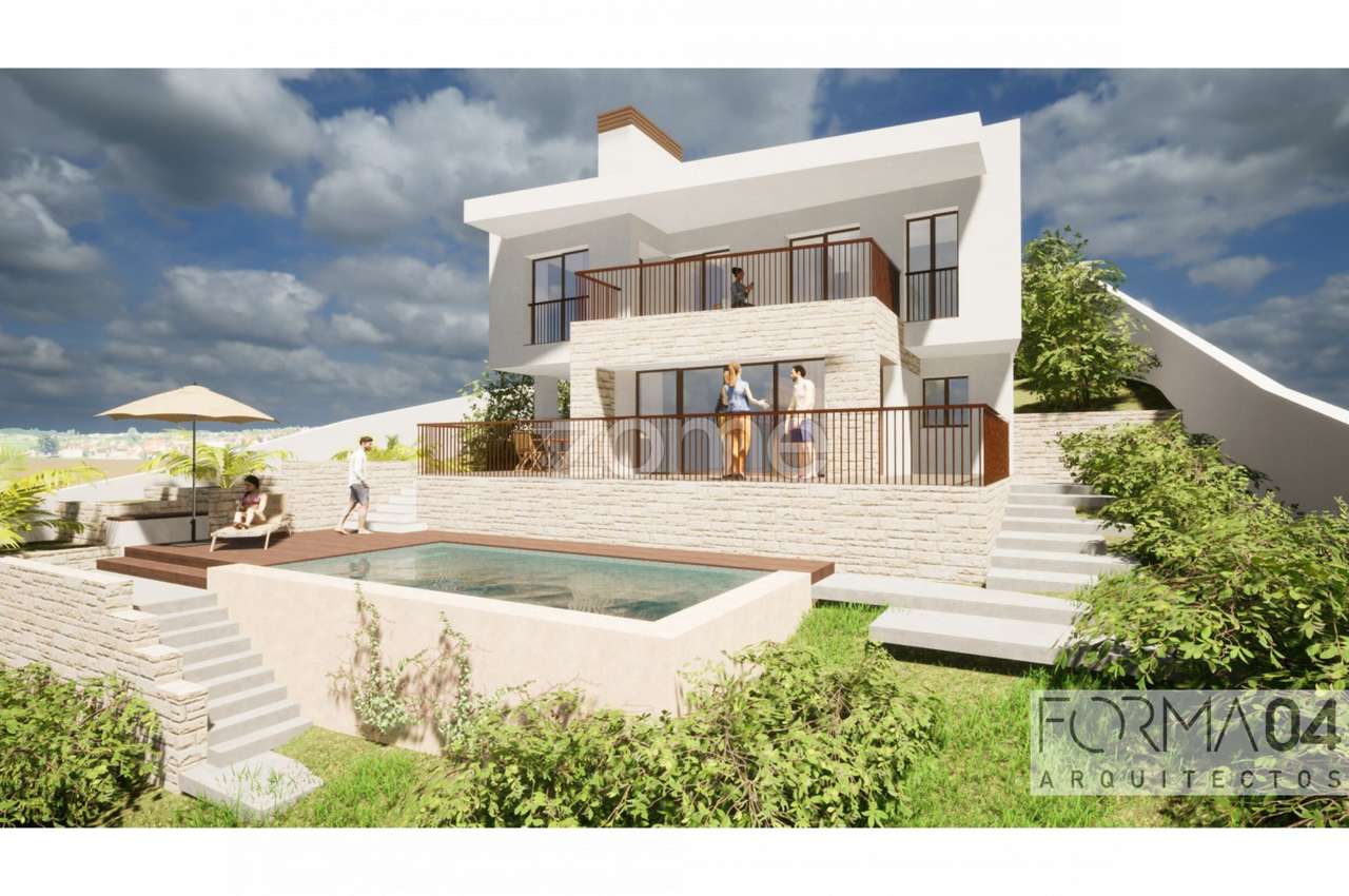 Terreno Casal Pedroso Santo Estevão das Galés, com licenças pagas - Grande imagem: 2/22