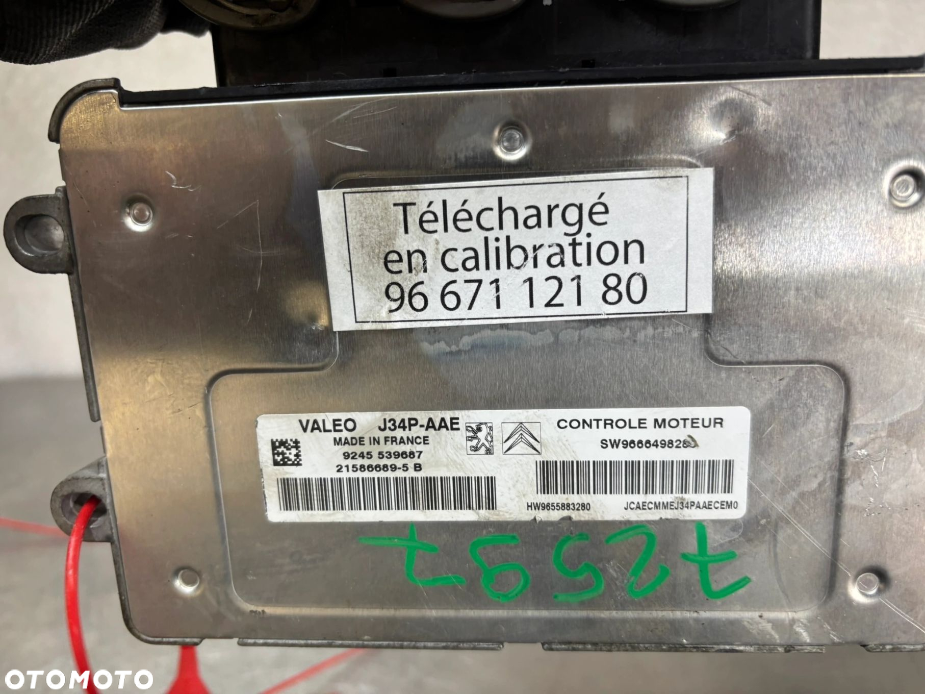 KOMPUTER SILNIKA PEUGEOT CITROEN 9666498280 - 3