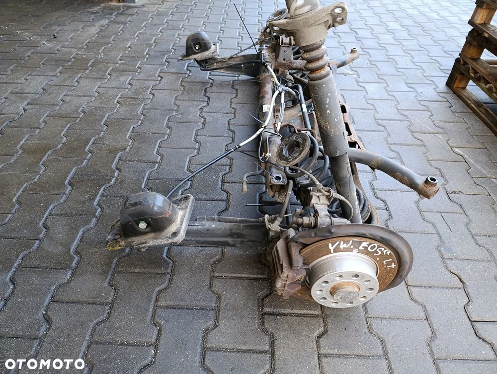 VW EOS 2.0 TDI ZAWIESZENIE BELKA TYŁ TYLNE 1Q0505315C - 2