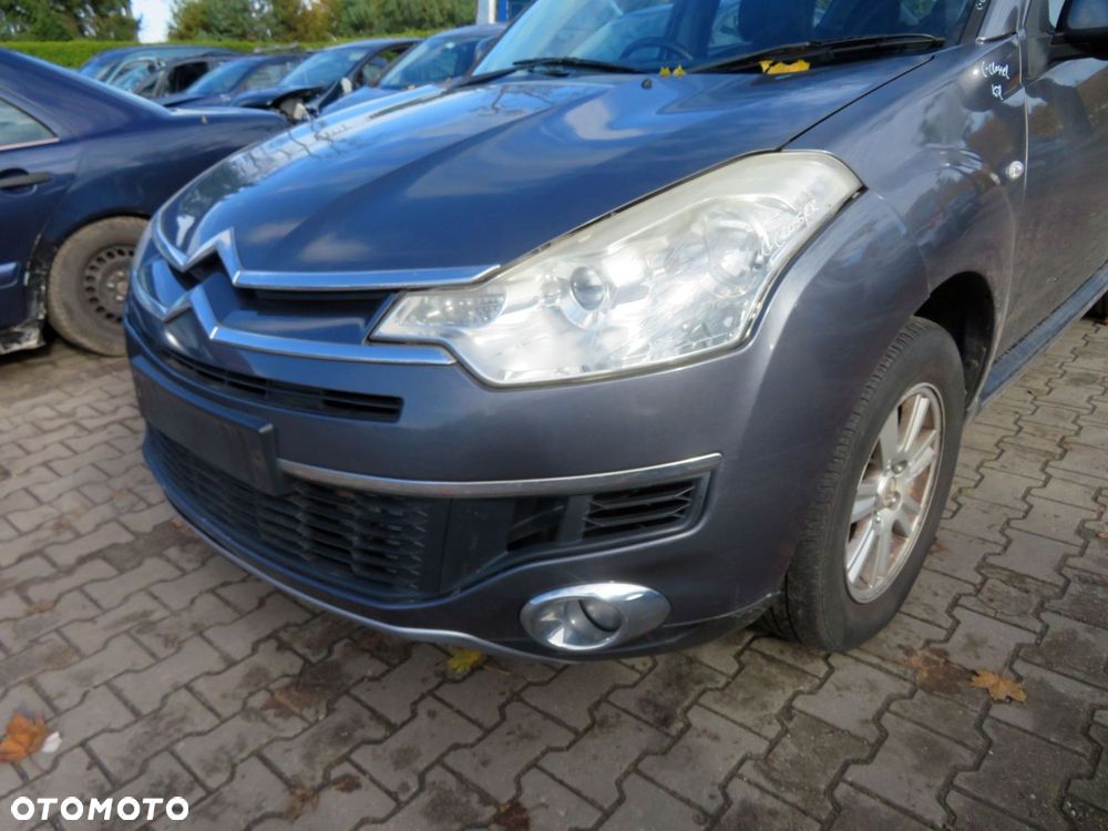 MASKA ZDERZAK BŁOTNIKI LAMPY C-CROSSER  A39 KTR  CITROEN 2007-2012 SZARY PILBARA PRZÓD KOMPLETNY - 8