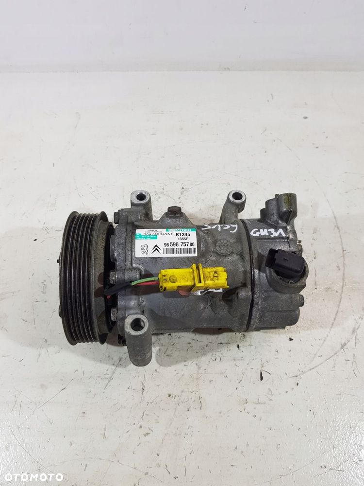 sprężarka klimatyzacji 9659875780 peugeot citroen 1.6 vti gu31 - 2