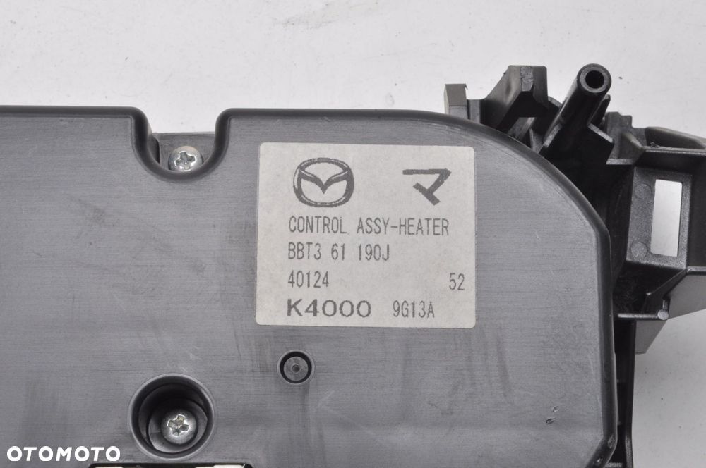 MAZDA 3 II BL PANEL KLIMATYZACJI BBT361190J - 8