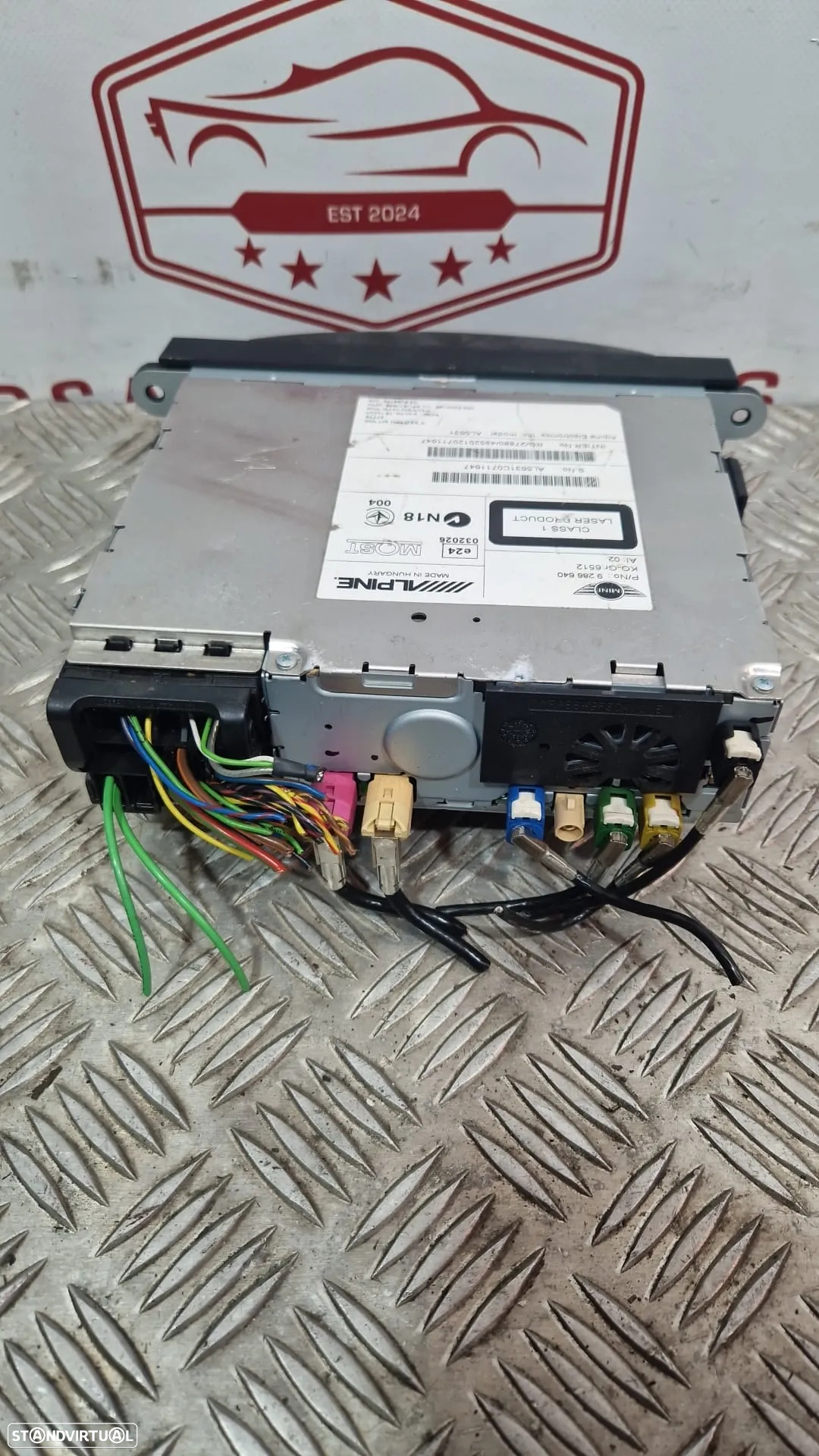 Unidade de Radio | Leitor | GPS Mini Cooper S | SD | One | JCW Original - 9286640 - R55 | R56 | R57 | R58 | R59 | R60 Bluetooth - 3