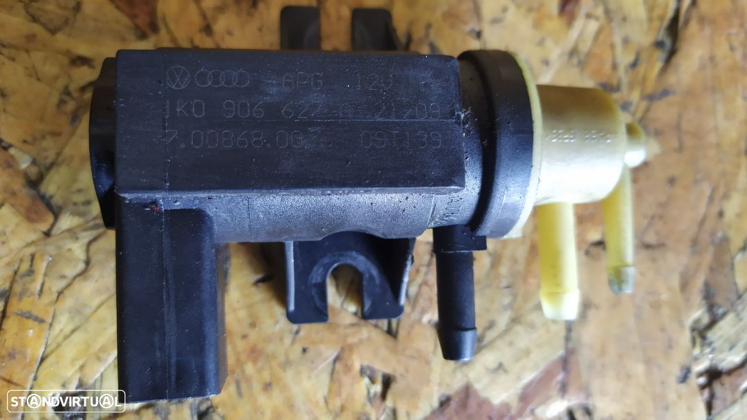 VALVULA  VACUO PRESSÃO TURBO SEAT VOLKSWAGEN 1K0906627A - 1