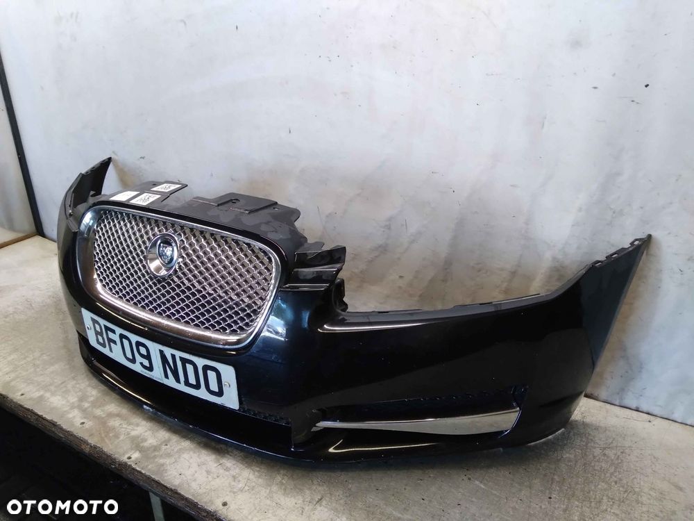 ^ ZDERZAK PRZÓD PRZEDNI JAGUAR XF X250 PEL CZARNY - 2