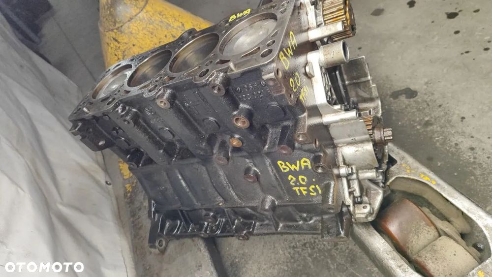 BWA 2.0 TFSI 200KM SILNIK DÓŁ KOMP BLOK WAŁ 050105189B TŁOKI KORBOWODY - 4