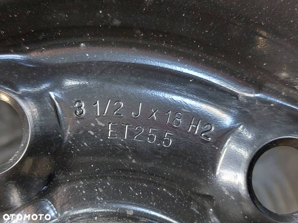 ORGANIZER BAGAŻNIKA DOJAZDÓWKA 5x112 3,5Jx18 ET25,5 FI57,1 125/70R18 EOS I - 6