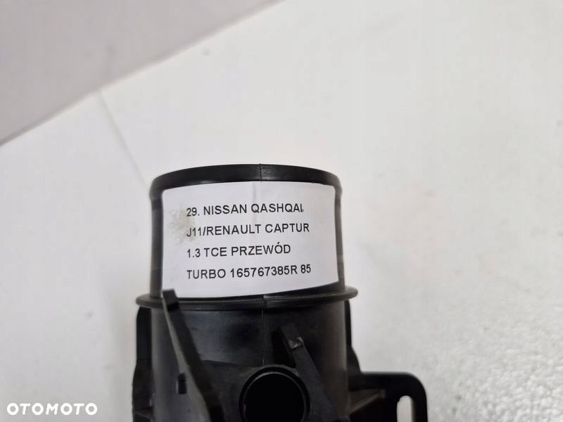 renault captur ii 2 megane iv 1.3 tce rura przewód powietrza 165767385r - 3