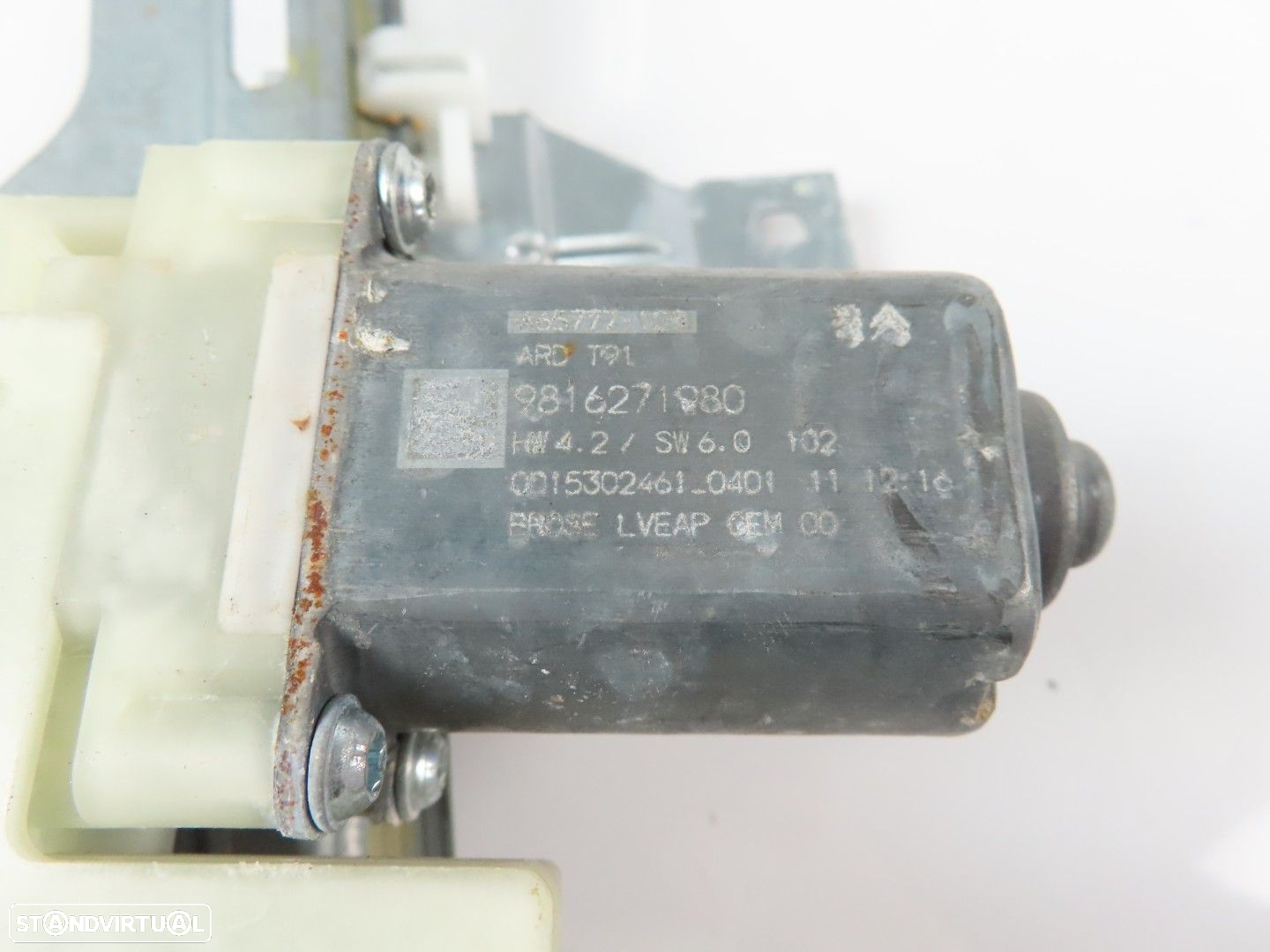 Elevador da Porta Direito/Trás Seminovo/ Original PEUGEOT 308 II/PEUGEOT 308 SW... - 3