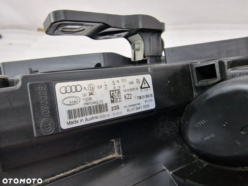 AUDI Q3 BI XENON BI-XENON BIXENON 10-14 LEWA LAMPA PRZEDNIA PRZÓD , NR : 8U0941005 , NR AUKCJI LL39 - 13