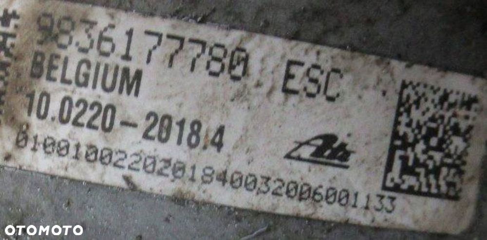 OPEL CORSA F 2019- 1.2 THP POMPA HAMULCOWA ABS 9836177780 - 4