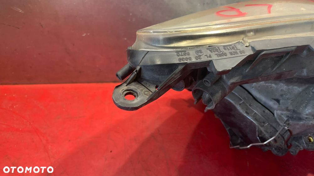 REFLEKTOR LAMPA LEWY OPEL CORSA D LIFT ORYGINAŁ EUROPA - 7
