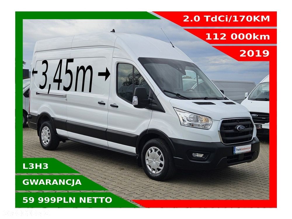 Ford transit L3H3 *59999zł NETTO* 2.0TdCi/170KM - 1