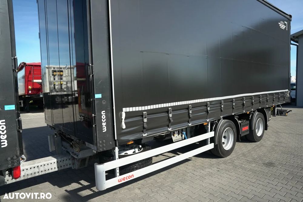 DAF XF 480 / COMBINAȚIE TANDEM 120 M3 / TRANSITION / I-PARK COOL / 7.7 M + 7.7 M / WECON / 2022 / - 10