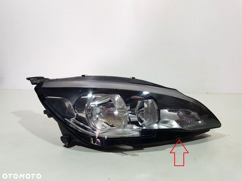PEUGEOT 308 II 2 T9 LAMPA PRZÓD PRZEDNIA PRAWA 9677522980 EUROPA ORYGINAŁ - 2