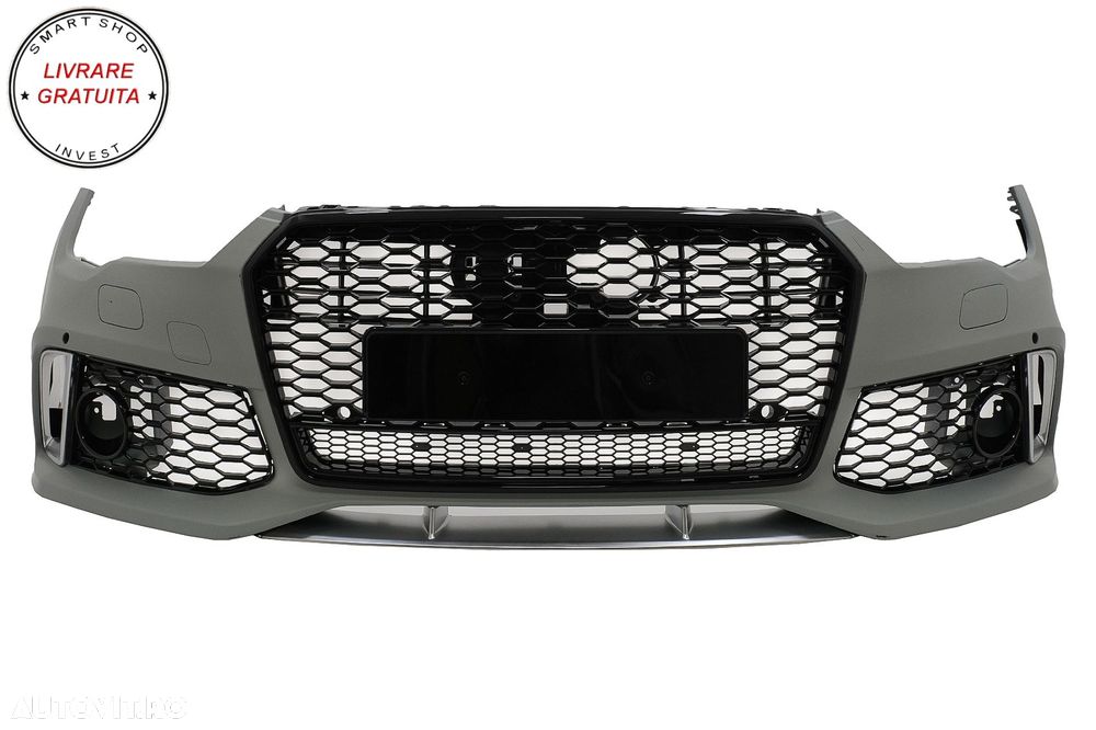 Bara Fata cu Grila Centrala Audi A7 4G Facelift (2015-2018) RS7 Design- livrare gratuita - 2