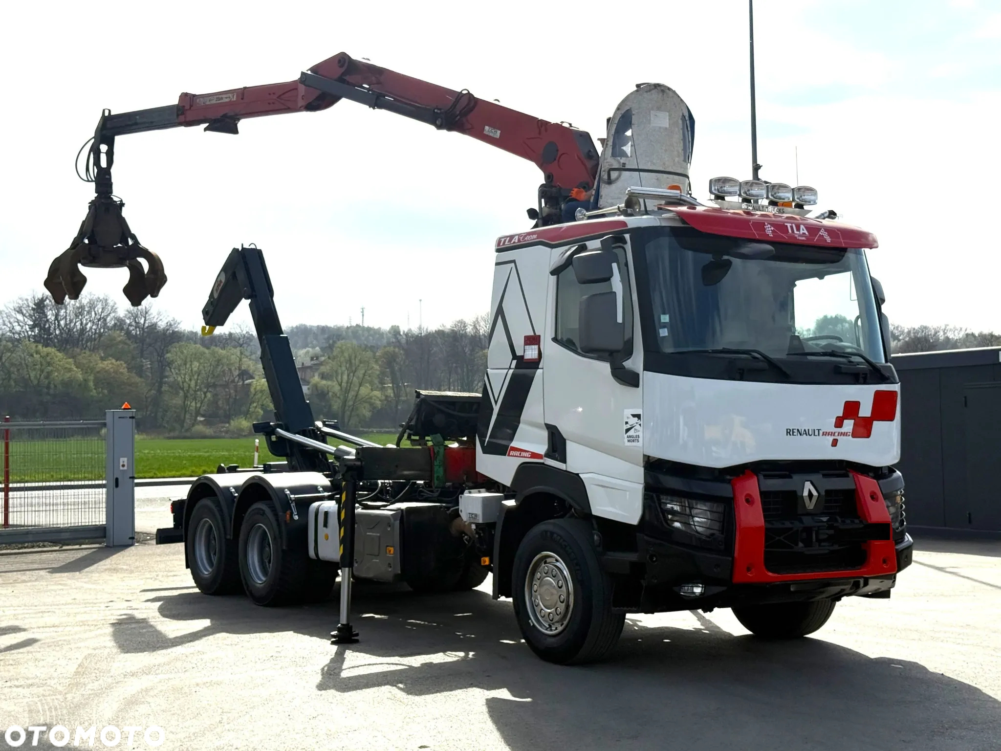 Renault C520 * HAKOWIEC + KESLA 2111 * 6x4 * STAN BDB! - 2