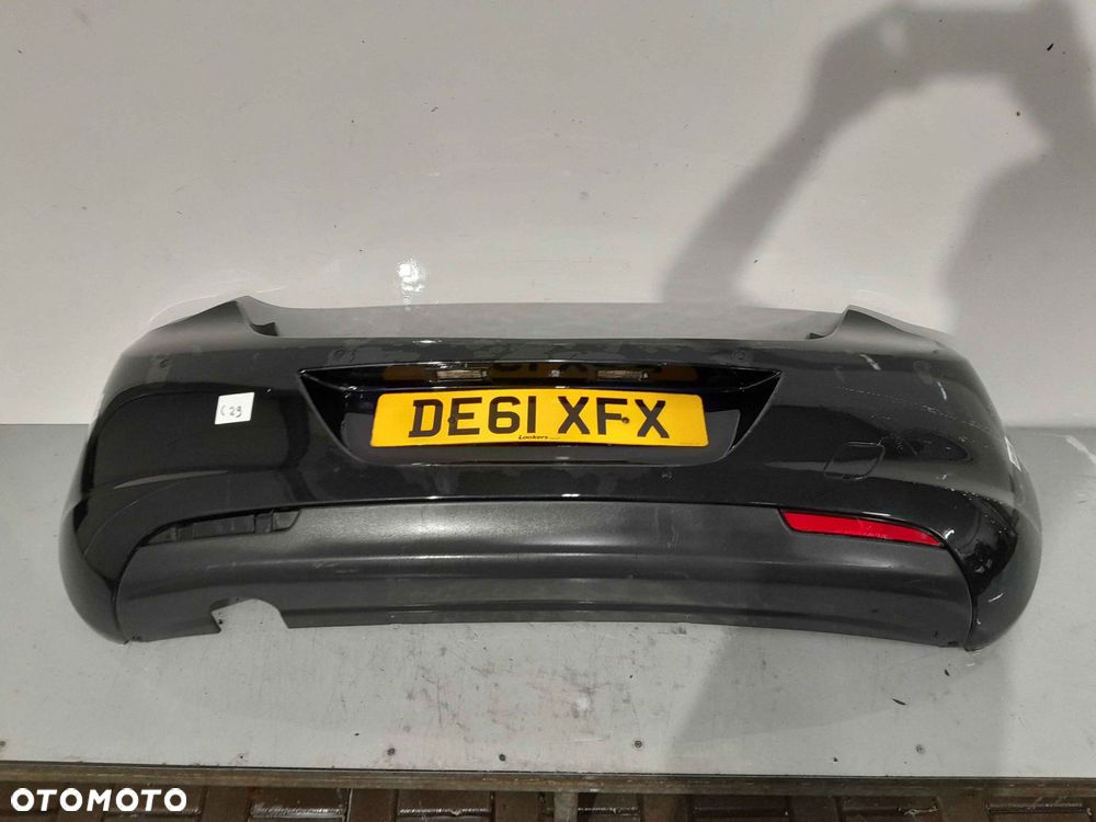 ^ ZDERZAK TYŁ TYLNY OPEL ASTRA J 4 IV Z22C CZARNY 5D 5 DRZWI HB PDC CZUJNIKI - 1