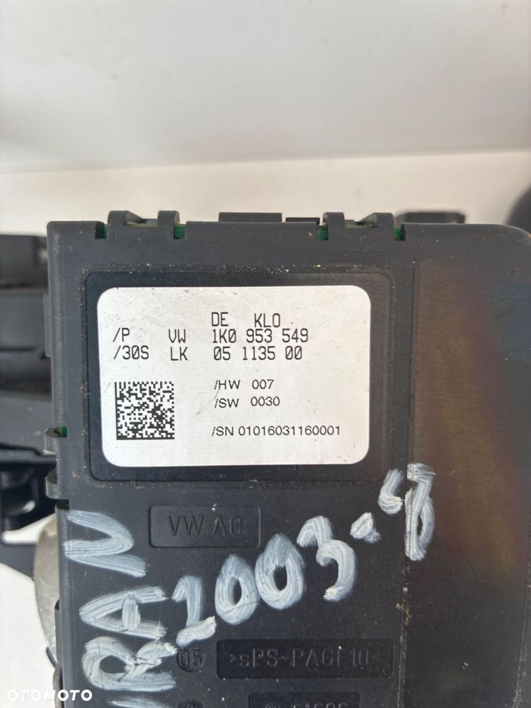Vw Touran 1K0953549 1K0953503E PRZEŁĄCZNIK ZESPOLONY Taśma - 6