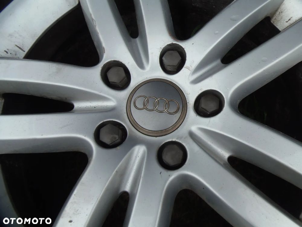 KOMPLET ALUFELG KOŁA Z DEKIELKAMI ŚRUBY W ZESTAWIE  18" 255/55 5X130 AUDI Q7 ORYGINALNE - 13