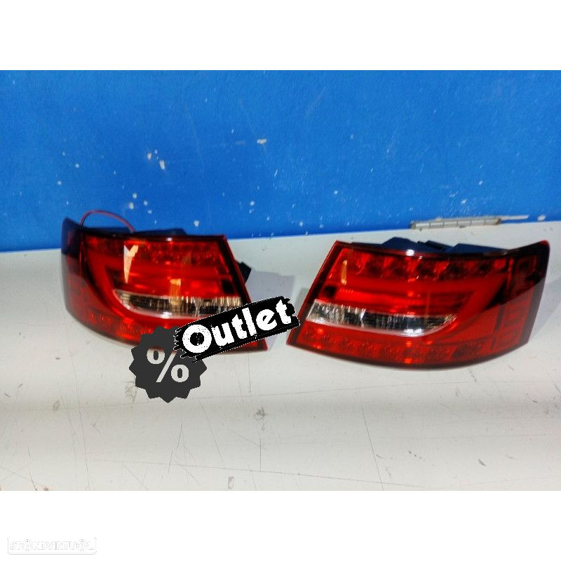 R147677C2 FAROLINS AUDI A6 4F 04-08 VERMELHO BRANCO LED - 6