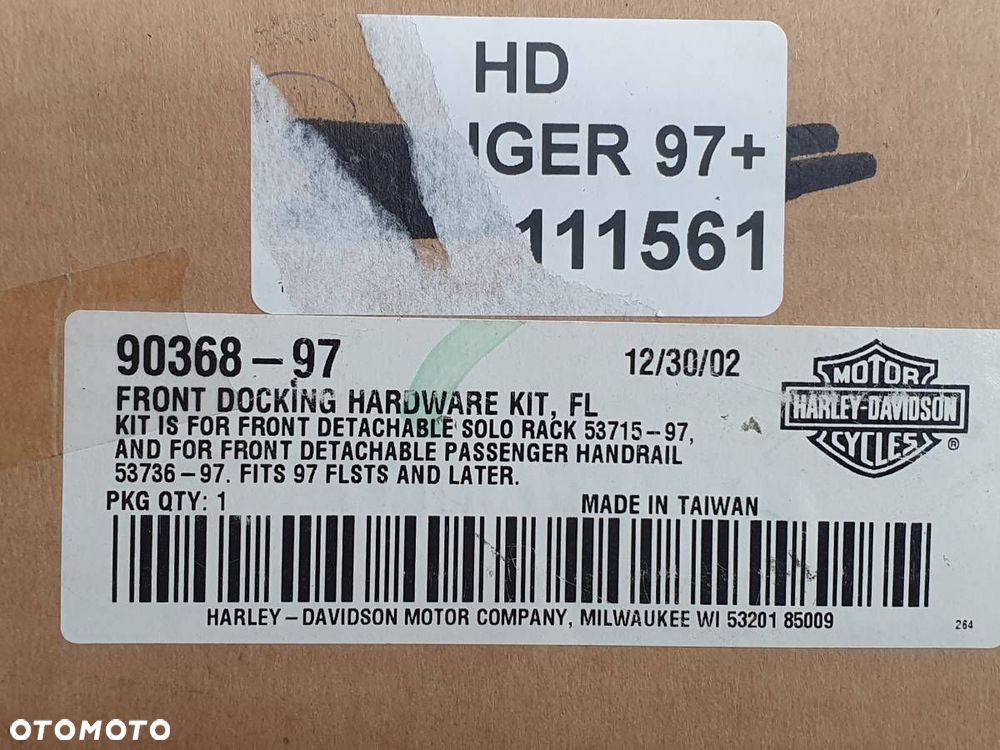 ZESTAW DOKUJĄCY MOCOWANIE ŚRUBY DO BAGAŻNIKA HARLEY DAVIDSON - 5