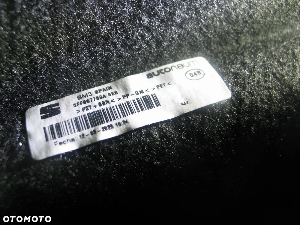 polka bagaznika cupra formentor 20-25r. 5FF867769A oryginal - 8