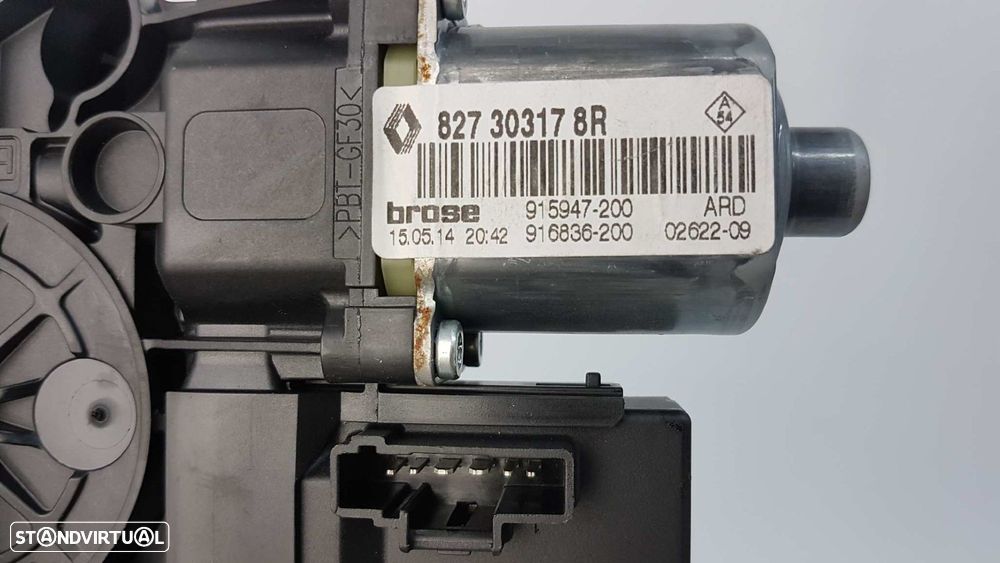 MOTOR ELEVADOR TRASEIRO DIREITO RENAULT SCENIC III LIMITED - 4