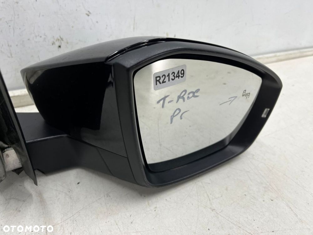 Lusterko VW T-ROC TROC 2017r.- PRAWE elektryczne z asystentem podgrzewane 13pin + 2pin 15 pin EUROPA - 3