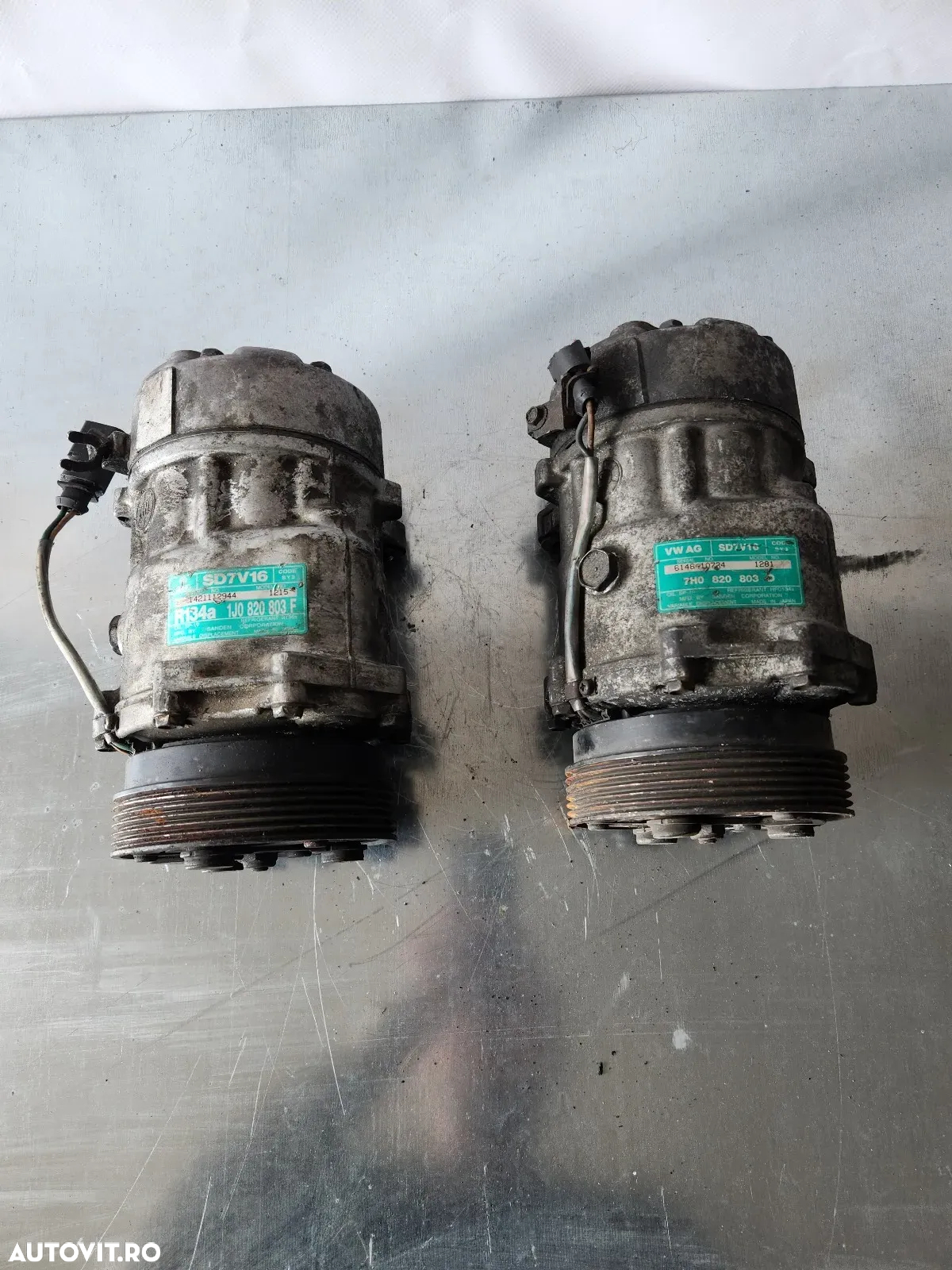 Compresor Clima Aer Conditionat AC Vw Golf 4 Bora Skoda Octavia 1JF Vw Transporter T5 Cod 7HD - 4