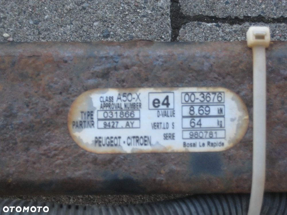 citroen berlingo iii 08-12r hak holowniczy wypinany basal class a50x - 12