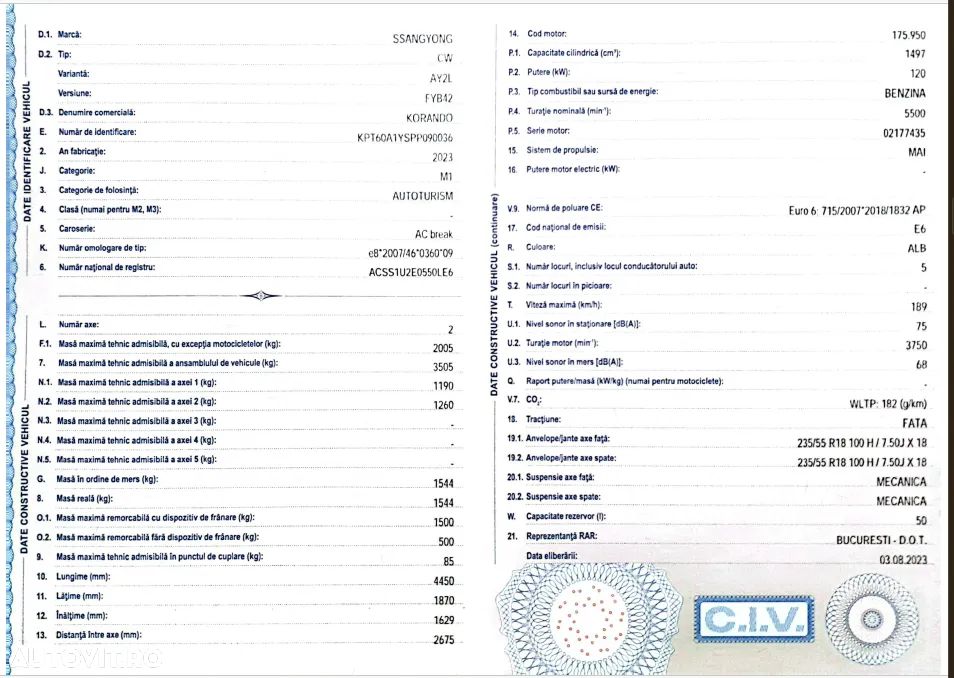 SsangYong Korando 1.5 T-GDi 2WD Automatik Quartz - 16