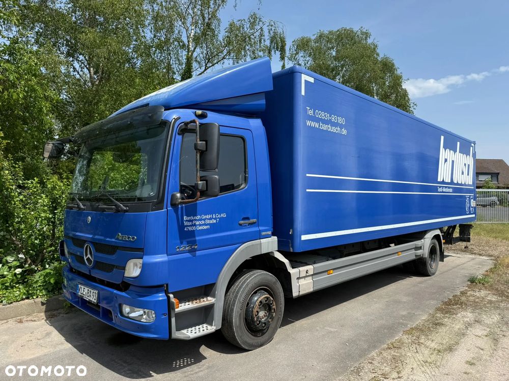 Mercedes-Benz Atego 1224 z Niemiec 9m kontener izoterma podział manual 1222 okazja - 3