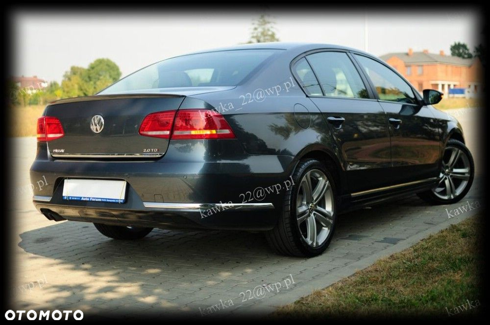 VW PASSAT B7 R-LINE LOTKA SPOILER NA KLAPĘ PODKŁAD - 8