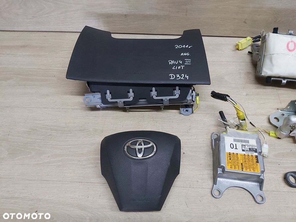 Toyota Rav4 III LIFT air bag poduszka kierowcy deska pas przód lewy prawy - 2