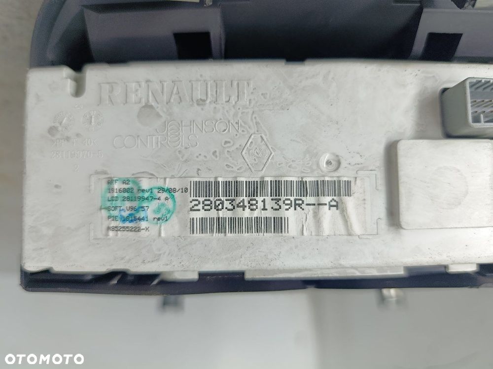 WYŚWIETLACZ RENAULT CLIO III FL 280348139R-A - 3