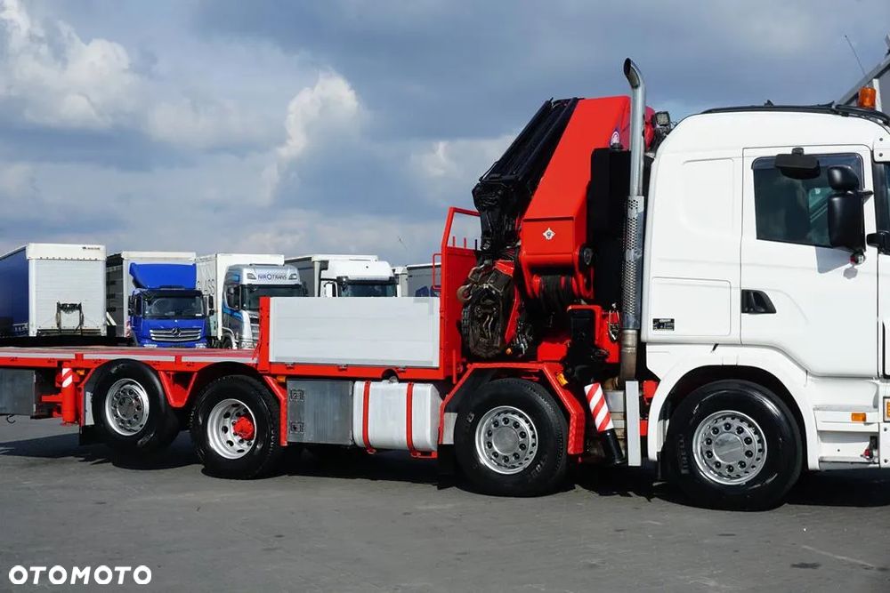 Scania G 480 / 8 X 2 / SKRZYNIOWY + HDS / HMF THOR - O K6 + JIB FJ 2000 K6 / WYSIĘG 33,5 M - 19