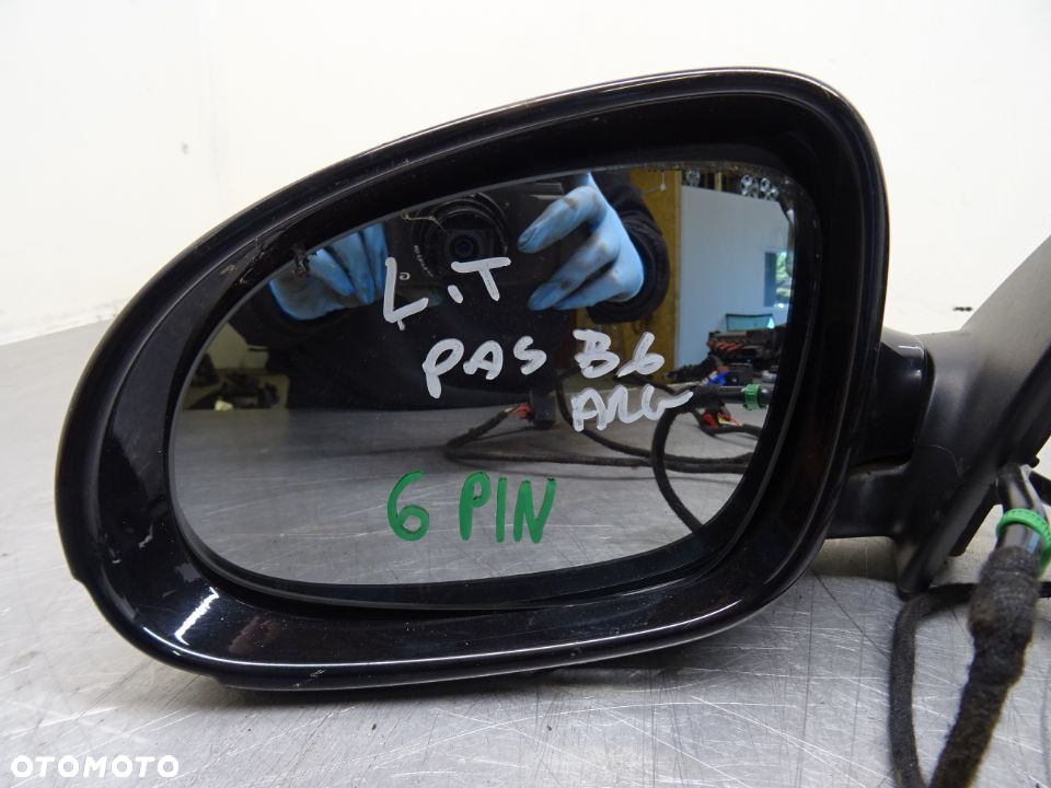 VW PASSAT B6 2.0 TDI LUSTERKO ZEWNĘTRZNE 6 PIN PRAWE - 5