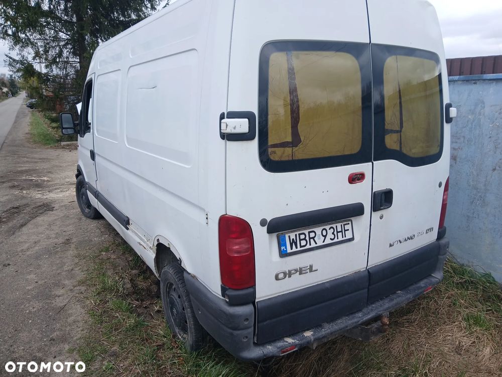 opel movano renault master II maska zderzak lampa grill błotnik drzwi zbiornik paliwa szyba - 2