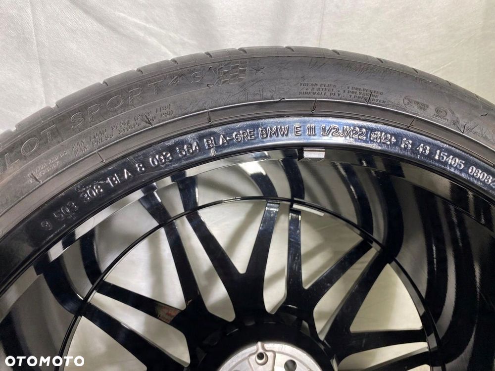 KOŁA FELGI ALUFELGI BMW X6 315/30/R22 295/35/ZR21 Z OPONAMI OE 8093564 - 13