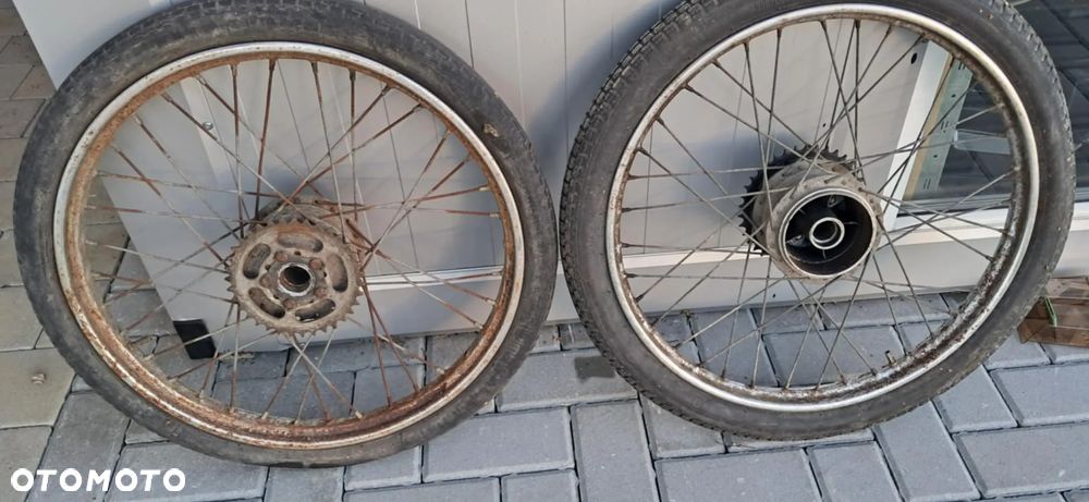 2 KOŁA KOŁO 2.25-19 2,1/4 FELGA OBRĘCZ KOMAR ROMET 2 SZT - 1